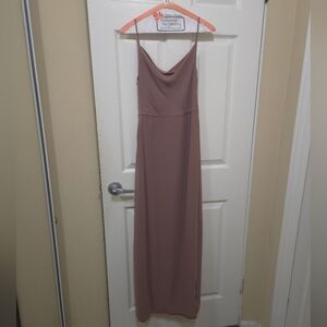 Ceremony by Joanna August Dusty Rose Maxi Dress (Bridesmaid)